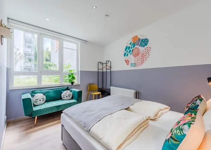 Kuenstlicheres Apartment Am Mauerpark شقة